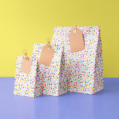 Blokbodemzakje dots