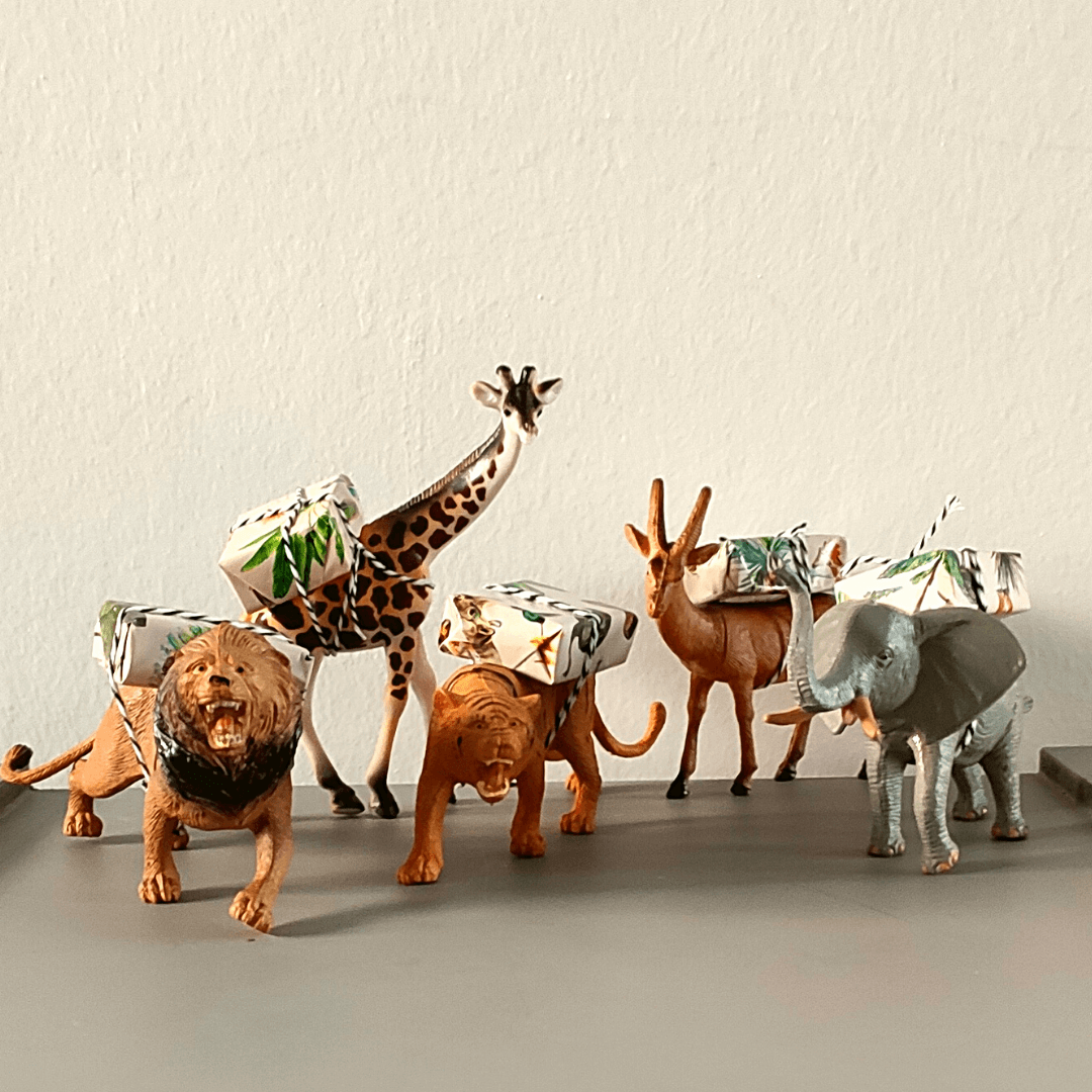 safari dieren traktatie