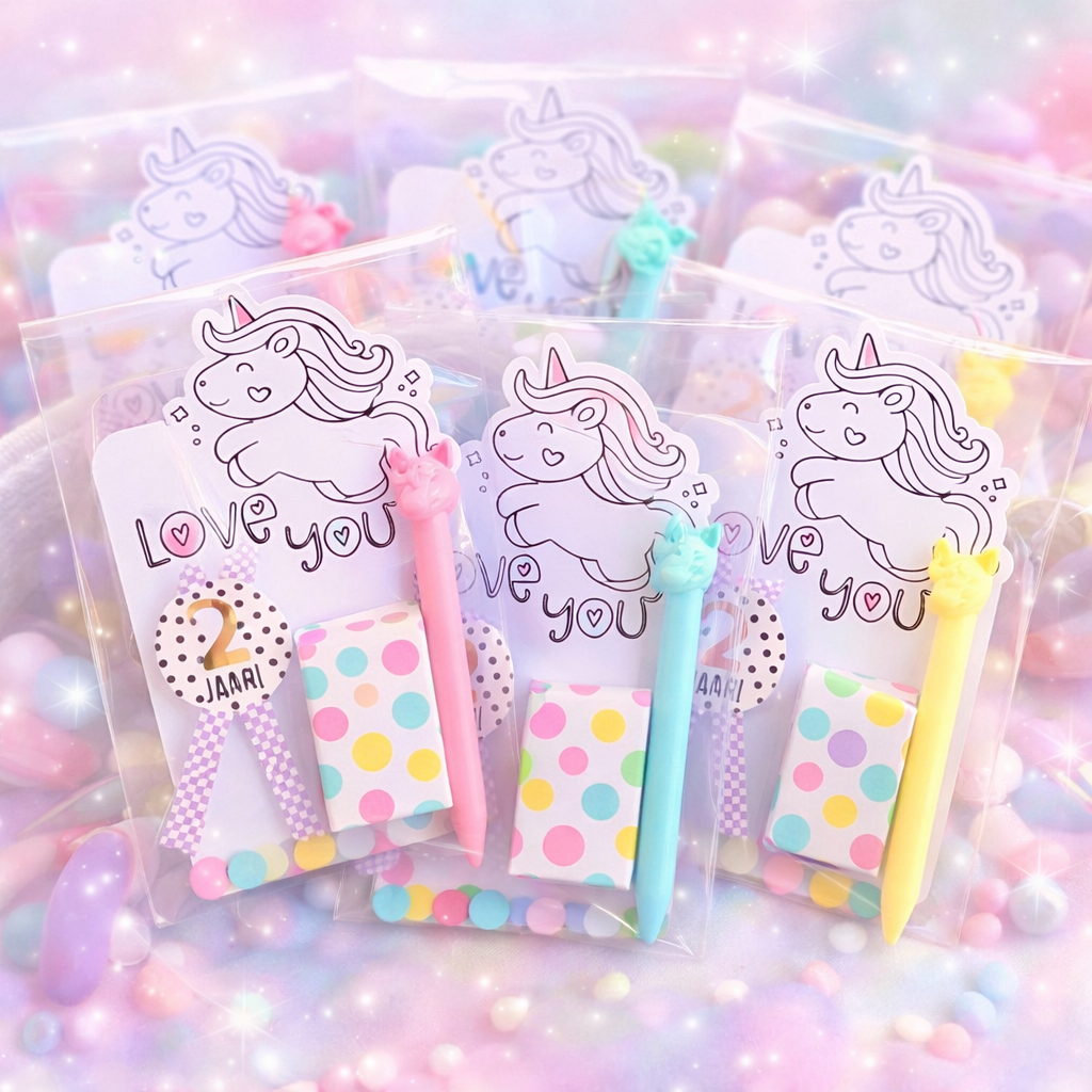 Traktatie unicorn krijt