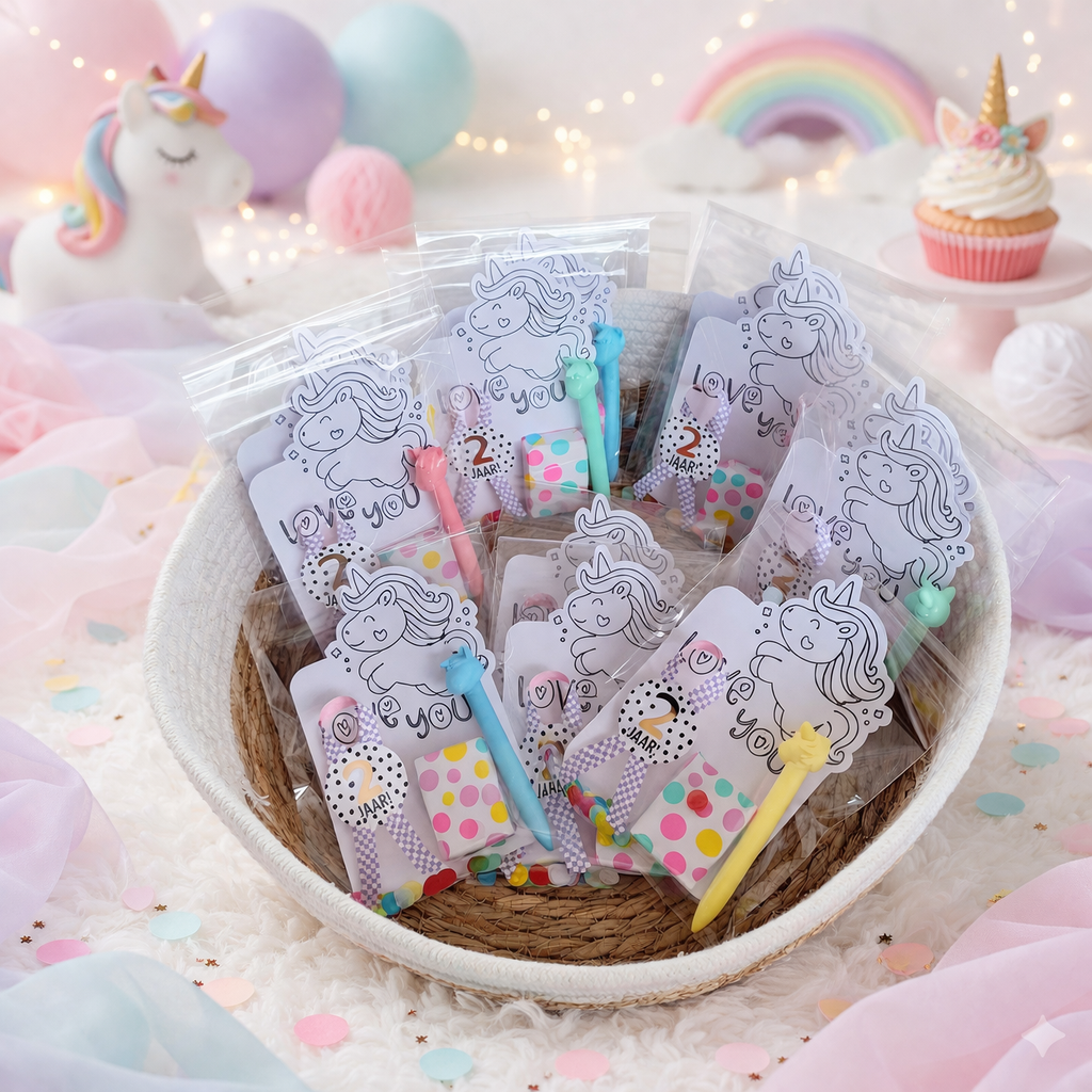 unicorn traktatie krijt