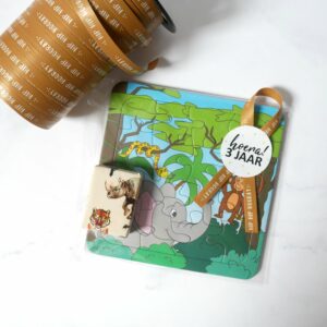 Uitdeel cadeautje puzzel dieren
