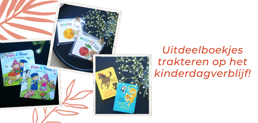 Uitdeelboekjes trakteren op kinderdagverblijf