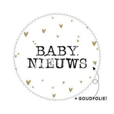 sticker baby nieuws