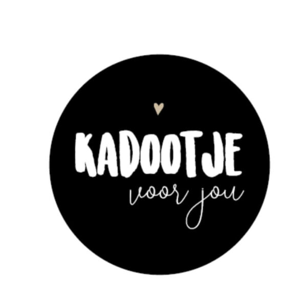 Sticker kadootje voor jou