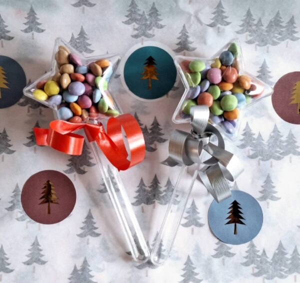 Uitdeelcadeautje ster om zelf te vullen