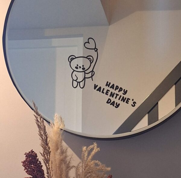 Raamsticker Valentijn