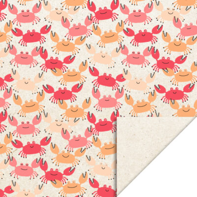 Crabs red cadeaupapier