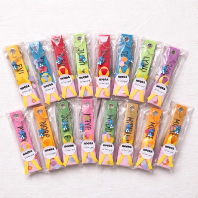 Sleutelhanger met naam | Kant en klare traktatie