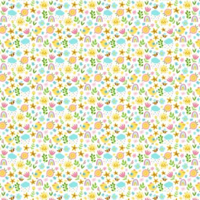 Sunny chicks cadeaupapier