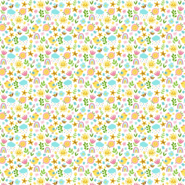 Sunny chicks cadeaupapier