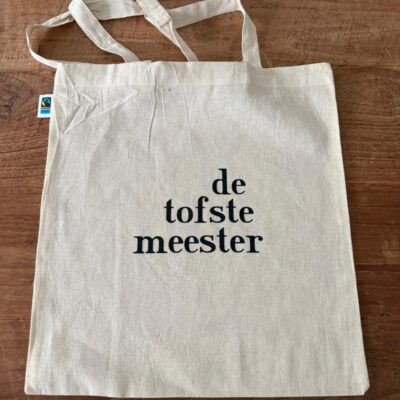fairtrade tas bedrukt met eigen tekst