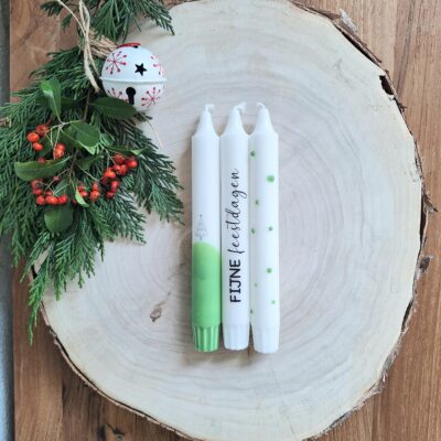 Kaarsen kerst set van 3