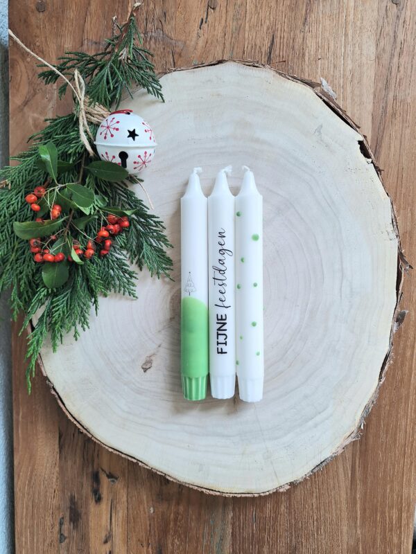 Kaarsen kerst set van 3