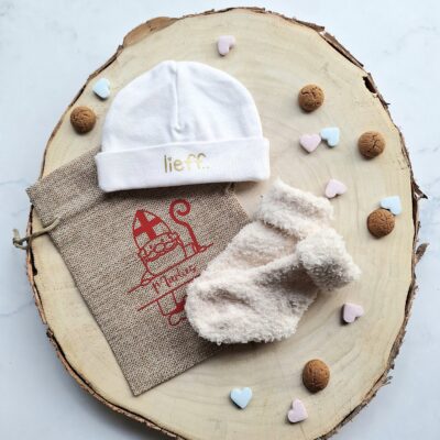Sinterklaas cadeau baby, met eigen naam