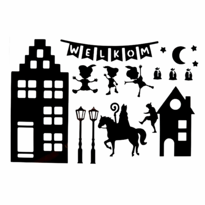 Raamsticker aanvulling Sinterklaas ST 5