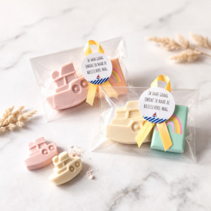 Stoepkrijt bootje | Kant en klare traktatie