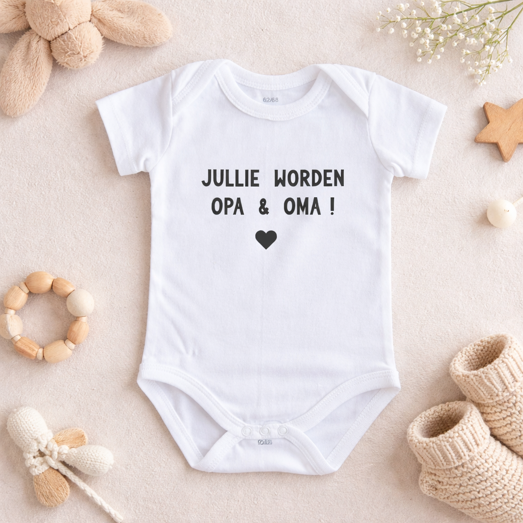 Rompertje met eigen tekst